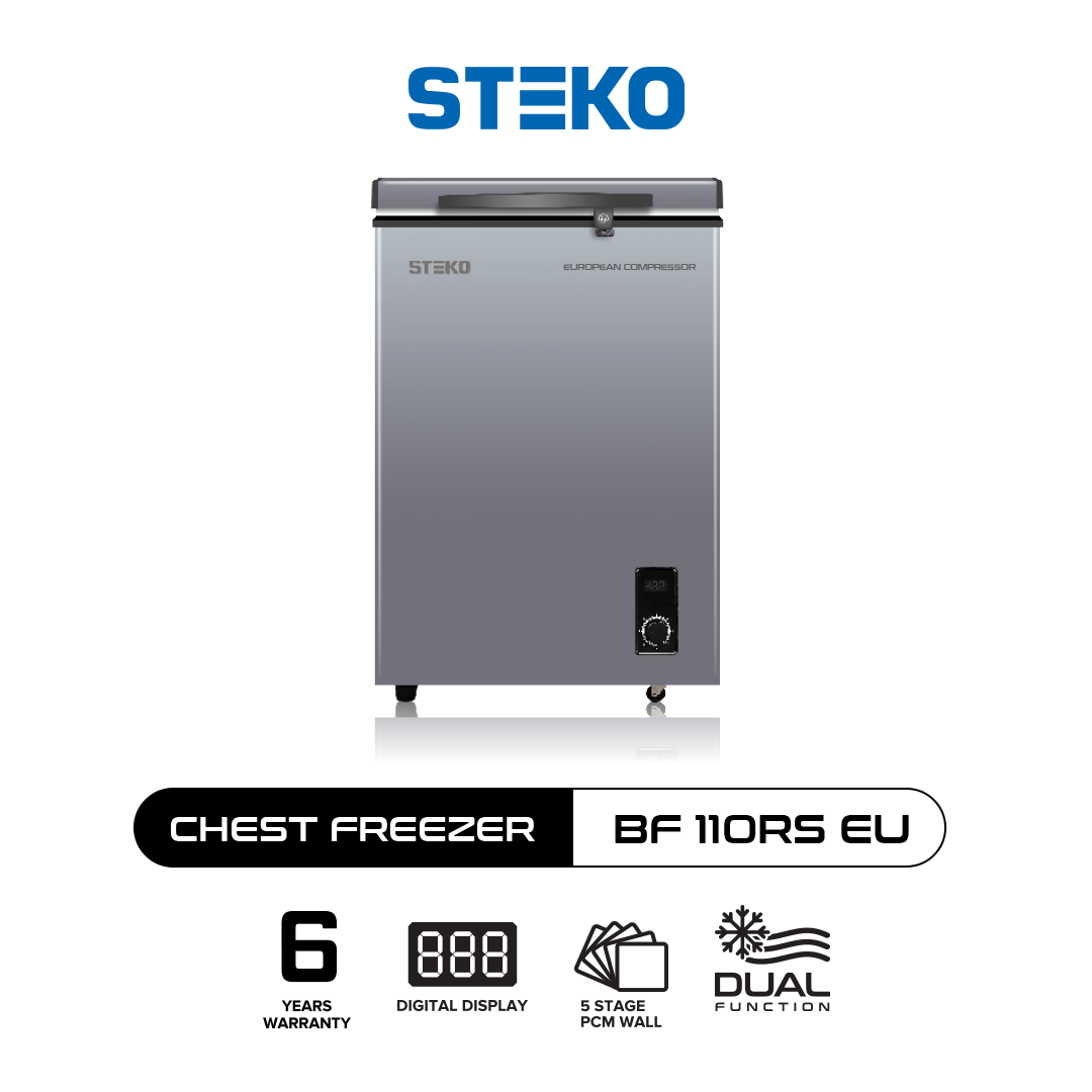 STEKO - Chest Freezer BF 110 RS EU (100 Liter) Led Display