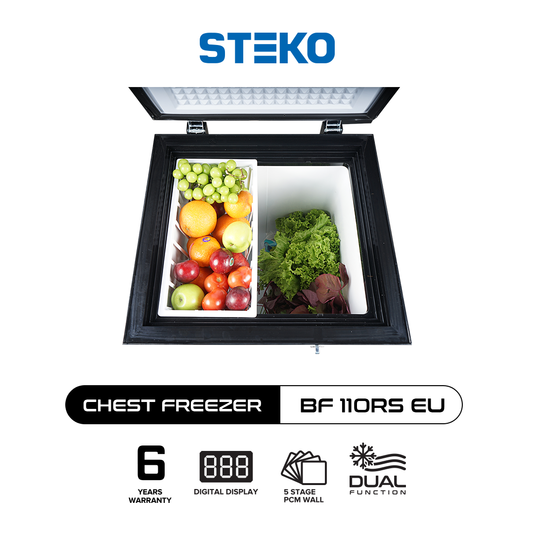 STEKO - Chest Freezer BF 110 RS EU (100 Liter) Led Display - Image 3