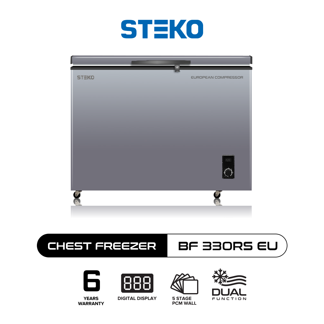 STEKO - Chest Freezer BF 330RS EU (300 Liter) Led Display