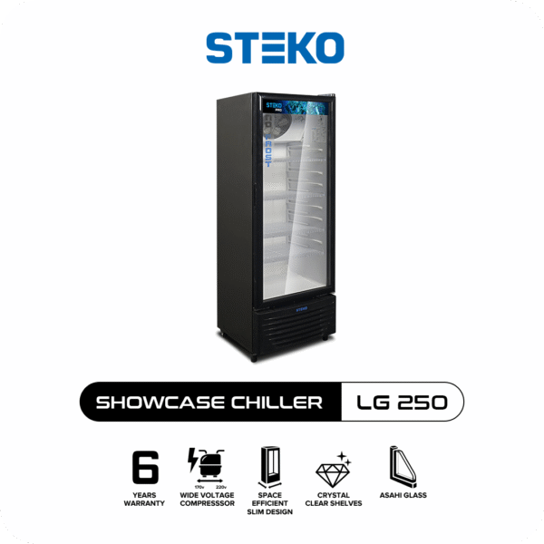 STEKO - Showcase LG 250 Teknologi No Frost (4 Rak) - Image 2