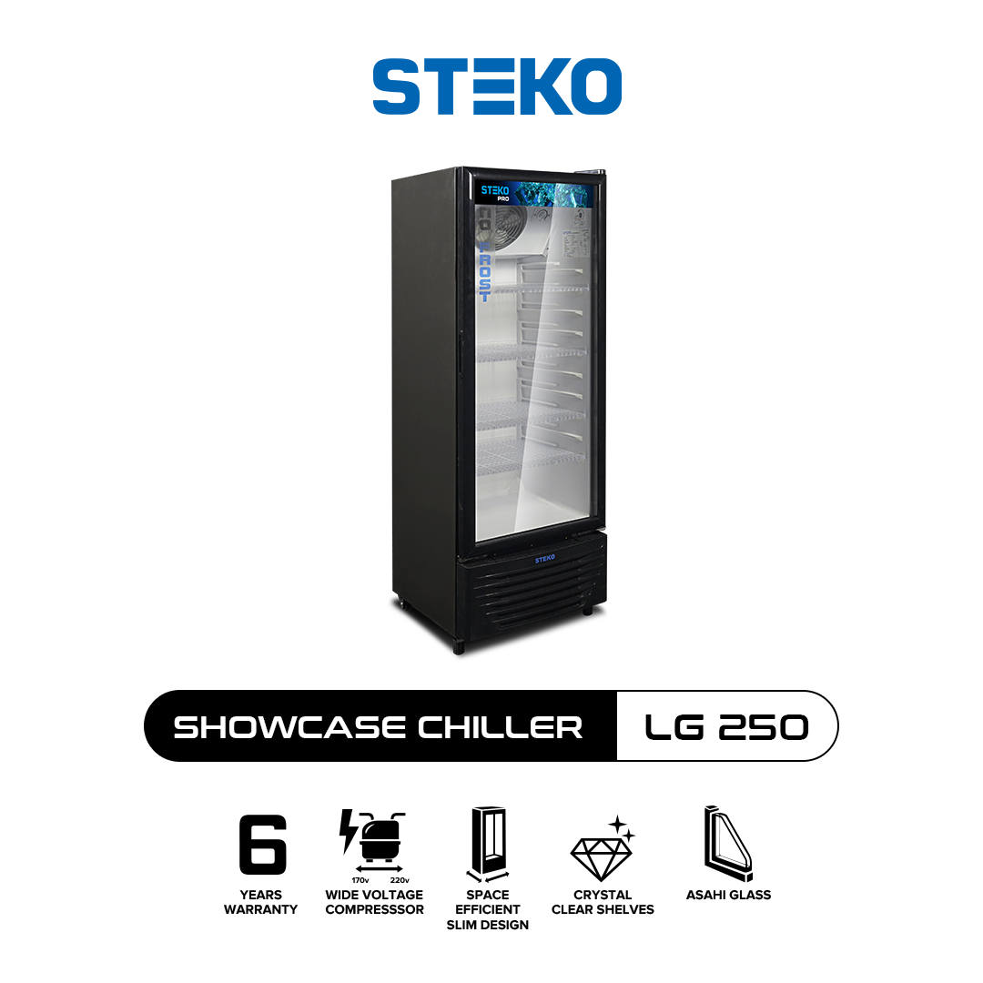 STEKO - Showcase LG 250 Teknologi No Frost (4 Rak) - Image 2