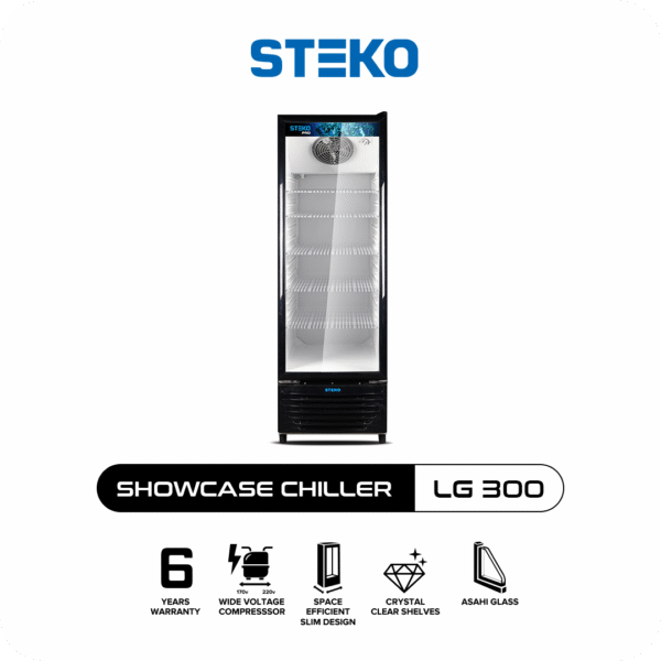 STEKO - Showcase LG 300 Teknologi No Frost (5 Rak)