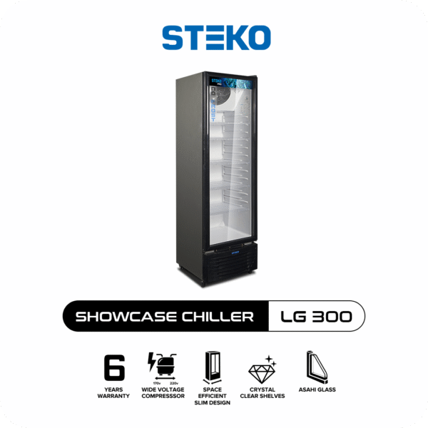 STEKO - Showcase LG 300 Teknologi No Frost (5 Rak) - Image 2