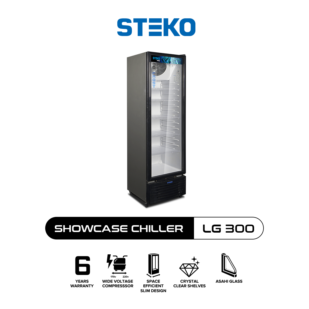 STEKO - Showcase LG 300 Teknologi No Frost (5 Rak) - Image 2