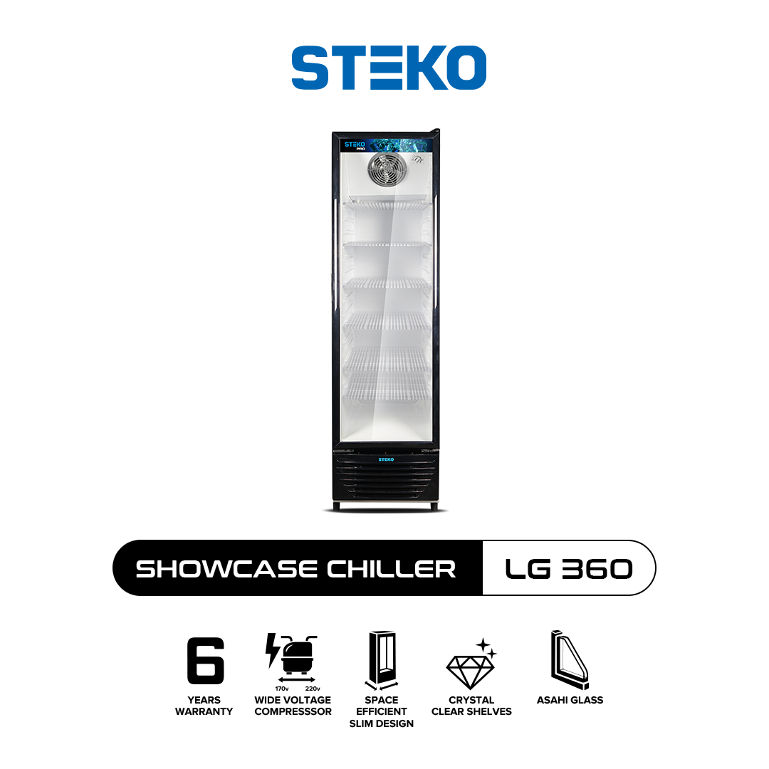 STEKO - Showcase LG 360 Teknologi No Frost (6 Rak)