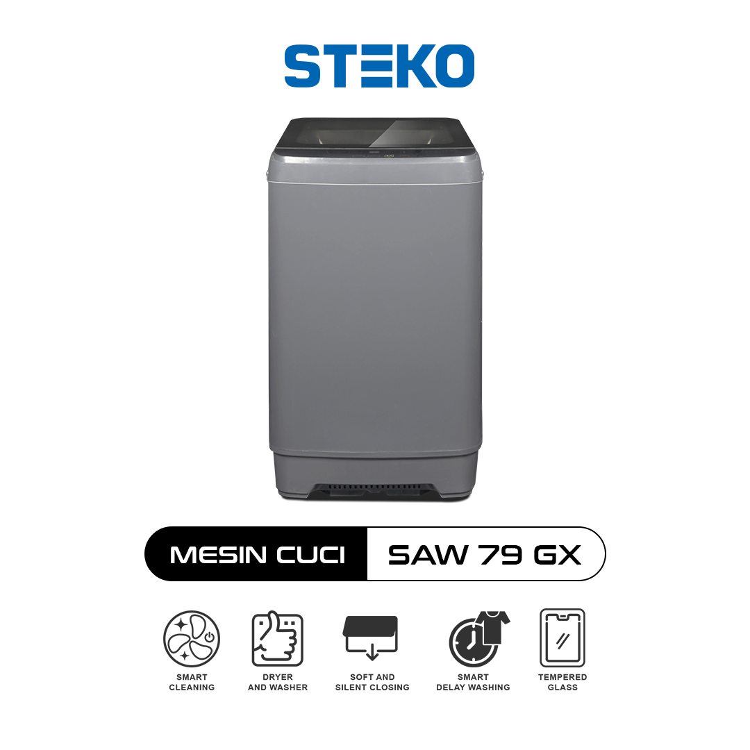STEKO - Mesin Cuci SAW 79 GX (Kapasitas 7 Kg)