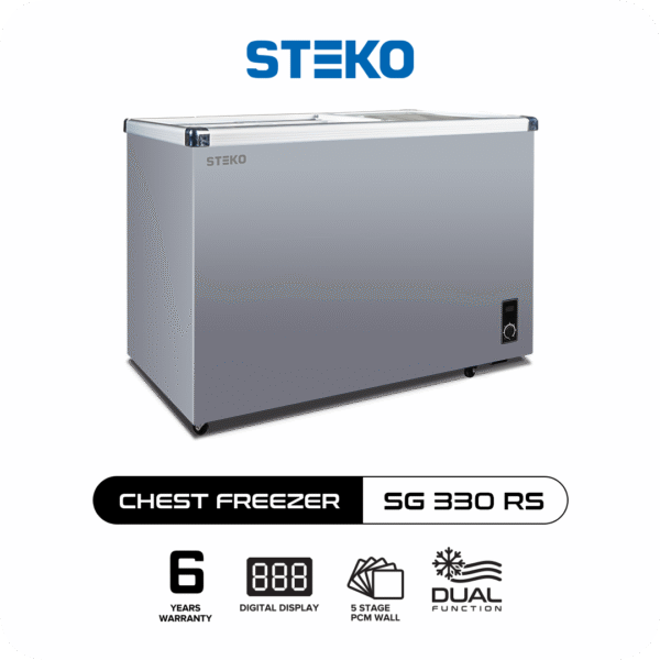 STEKO - Chest Freezer SG 330 RS (300 Liter) Sliding Glass - Image 2