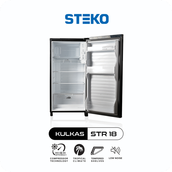 STEKO - KULKAS STR 18 EU Dengan Top Table (1 Pintu) - Image 2