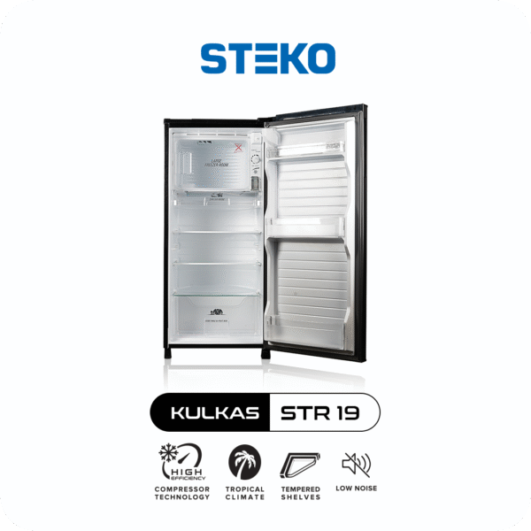 STEKO - KULKAS STR 19 EU Dengan Top Table (1 Pintu) - Image 2