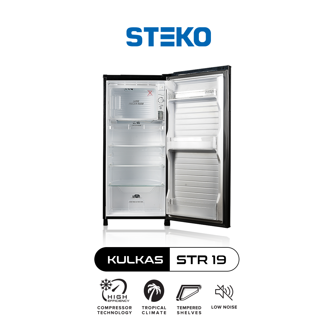 STEKO - KULKAS STR 19 EU Dengan Top Table (1 Pintu) - Image 2