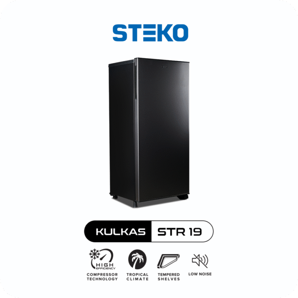 STEKO - KULKAS STR 19 EU Dengan Top Table (1 Pintu)