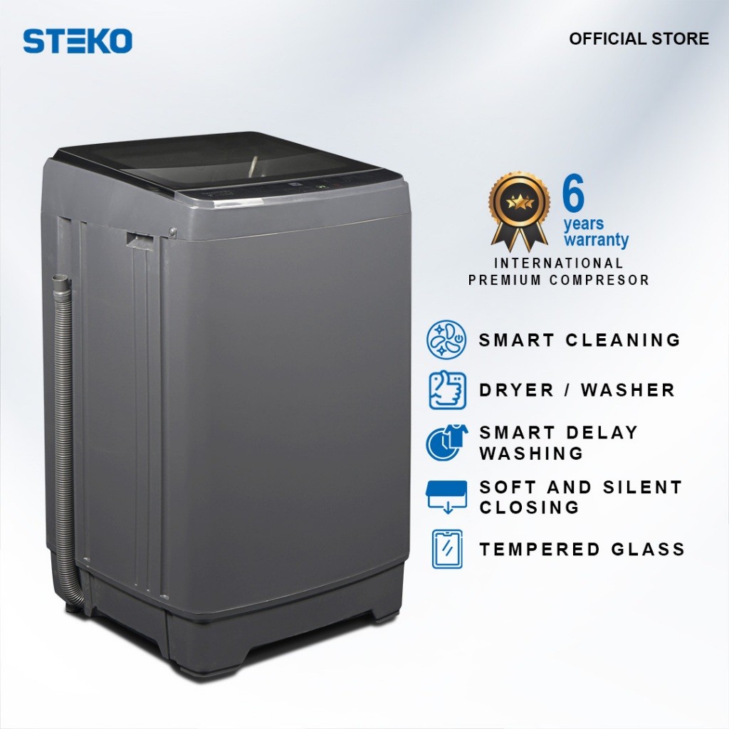 STEKO - Mesin Cuci SAW 105 GX (Kapasitas 10,5 Kg)