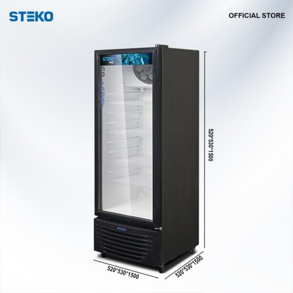 STEKO - Showcase LG 250 Teknologi No Frost (4 Rak) - Image 2
