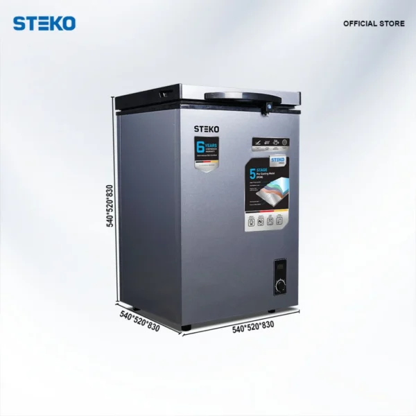 STEKO - Chest Freezer BF 110 RS EU (100 Liter) Led Display - Image 2