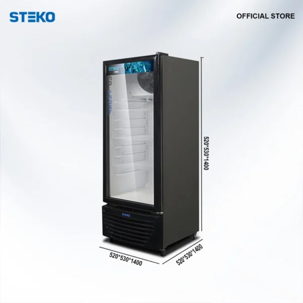 STEKO - Showcase LG 200 Teknologi No Frost (3 Rak) - Image 2