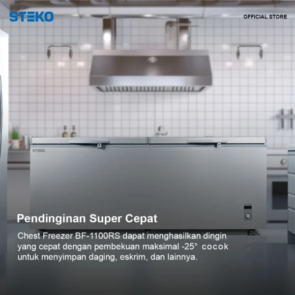 STEKO - Chest Freezer BF 1000 RS (1000 Liter) Led Display - Image 3